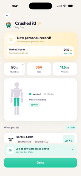 Panko: AI Fitness Coach – screenshot 11