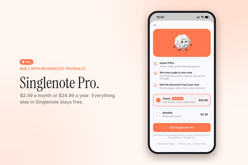 Singlenote – screenshot 9