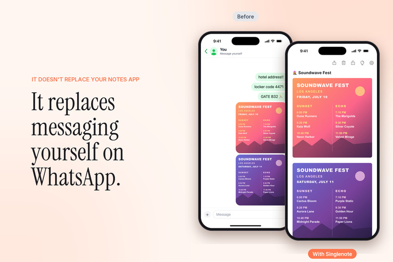 Singlenote – screenshot 6