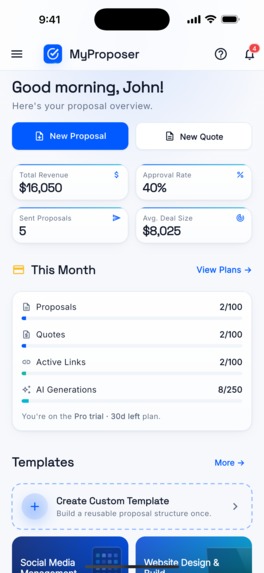 Myproposer – screenshot 18