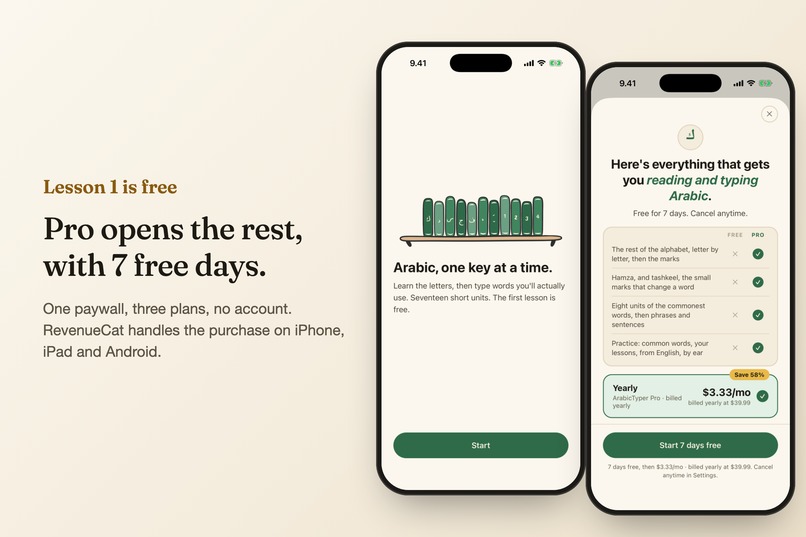 ArabicTyper – screenshot 3