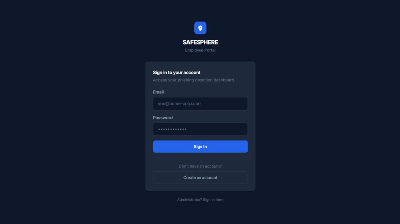SAFESPHERE – screenshot 1