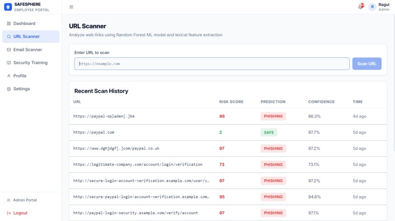SAFESPHERE – screenshot 3