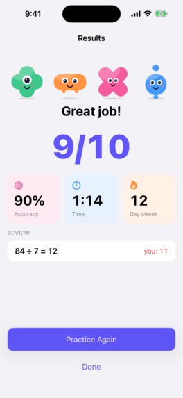 Math Daily – screenshot 4