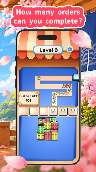 Sushi Sort: Color Sort Puzzle – screenshot 1