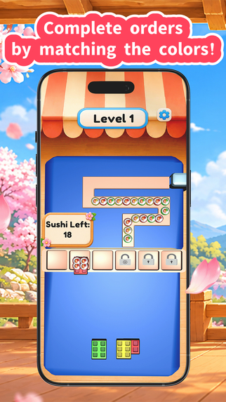 Sushi Sort: Color Sort Puzzle – screenshot 2