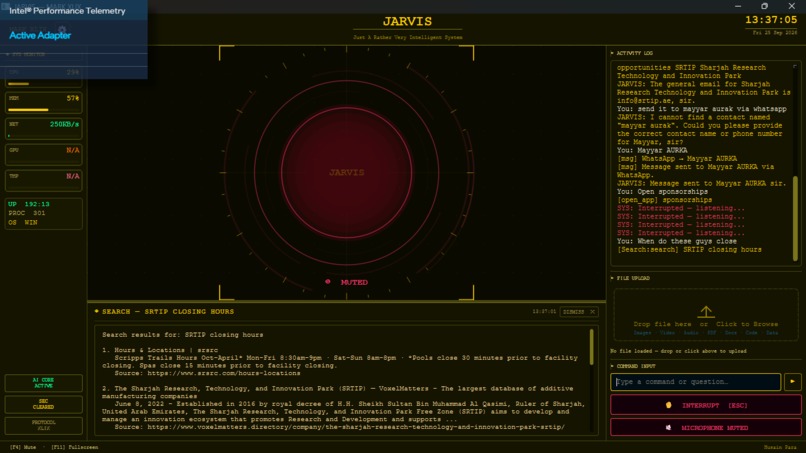 JARVIS 2.0 – screenshot 1
