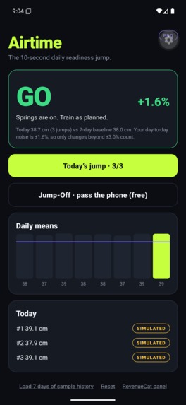 Airtime – screenshot 4