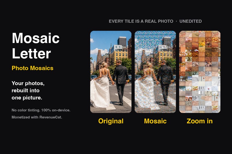 Mosaic Letter – screenshot 1