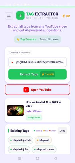 YTSEO: YouTube SEO AI Tool – screenshot 4