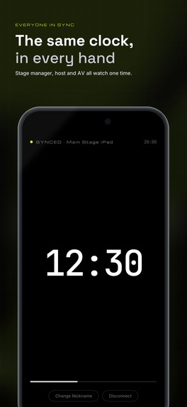 SpeakerTimer: Stage Clock – screenshot 9