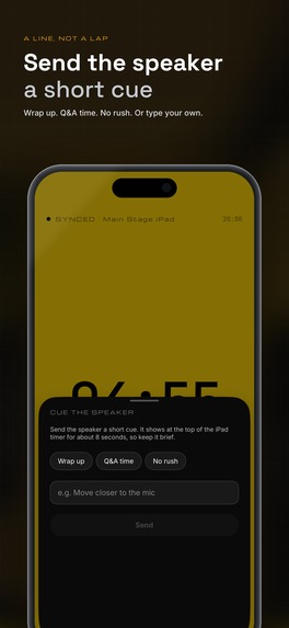 SpeakerTimer: Stage Clock – screenshot 8