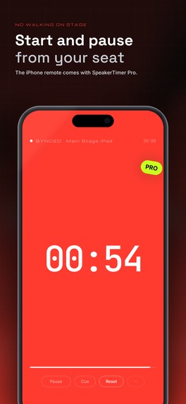 SpeakerTimer: Stage Clock – screenshot 7
