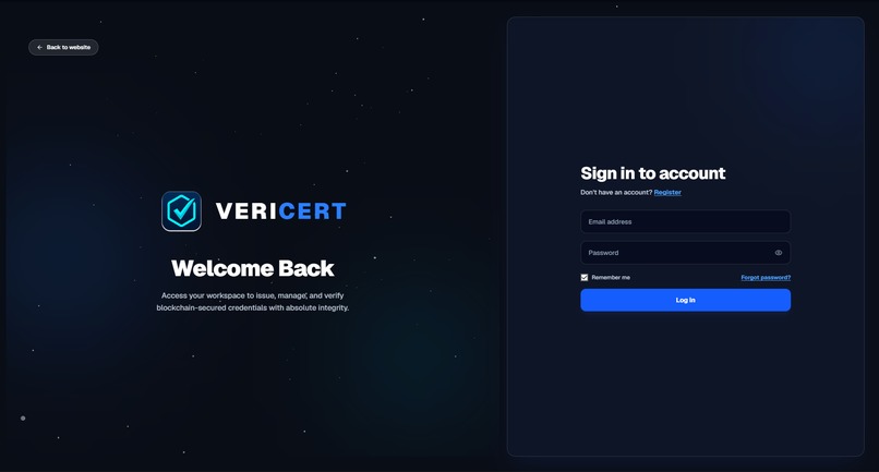 VeriCert - Blockchain Certificate Verification – screenshot 4
