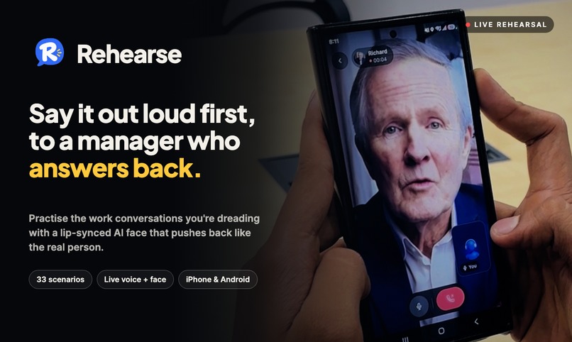 Rehearse - Hard Conversations – screenshot 1