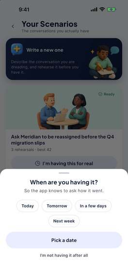 Rehearse - Hard Conversations – screenshot 9