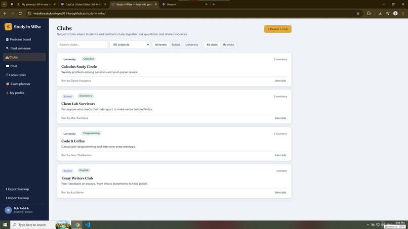 study in wibe – screenshot 4