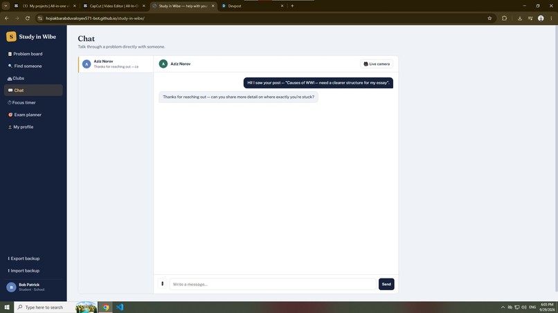 study in wibe – screenshot 5