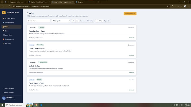 study in wibe – screenshot 7
