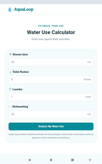 AquaLoop  – screenshot 2