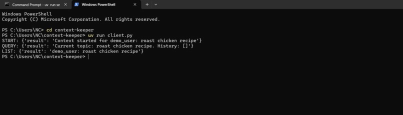 Context Keeper – screenshot 2