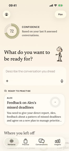 Nerve: Practise Difficult Conversations – screenshot 1