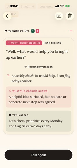 Nerve: Practise Difficult Conversations – screenshot 5