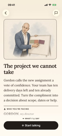 Nerve: Practise Difficult Conversations – screenshot 6