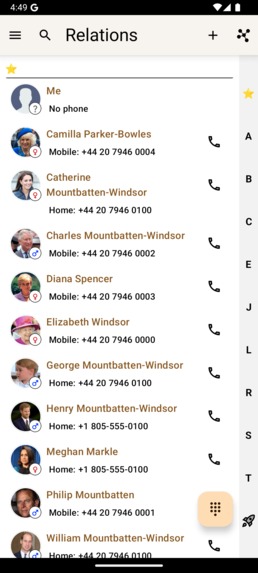 Relations – screenshot 7
