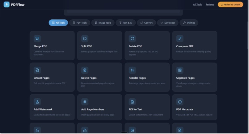 PDFFlow – screenshot 2