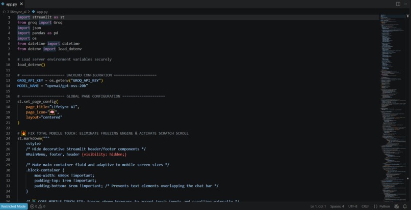  LifeSync AI – screenshot 1