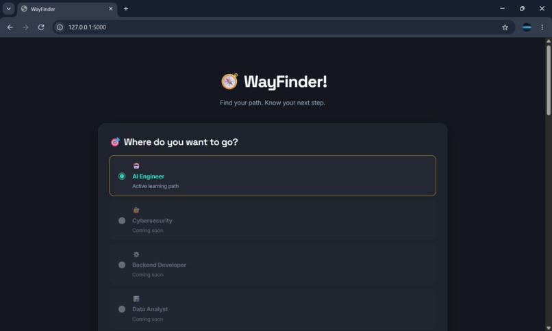 WayFinder – screenshot 1