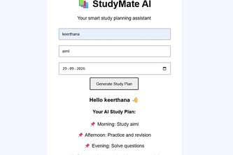 StudyMate AI