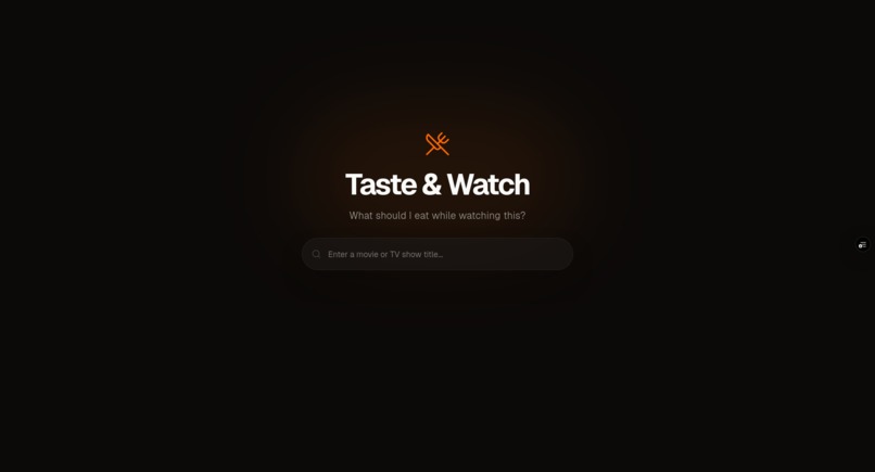 Taste & Watch – screenshot 1