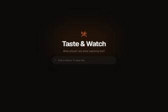Taste & Watch