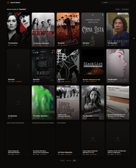 Taste & Watch – screenshot 7
