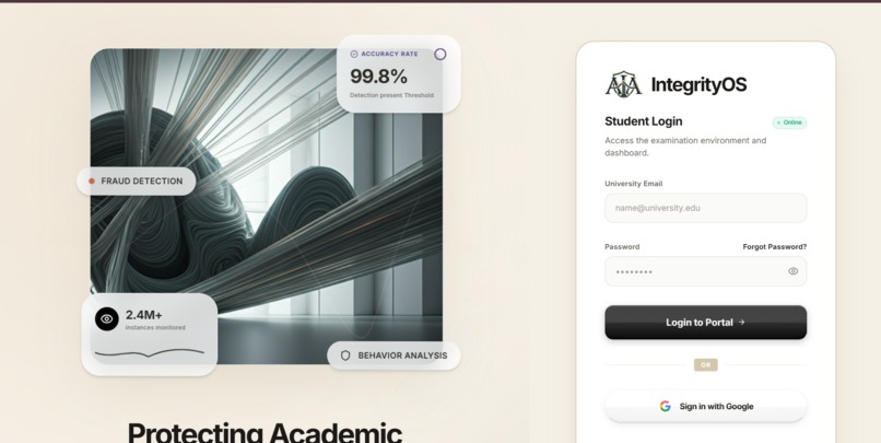 Assessment Integrity OS- Procter Powered Ai-Agents  – screenshot 3