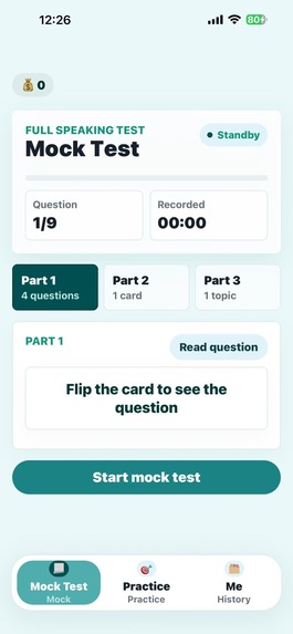 IELTS Speaking Go – screenshot 2