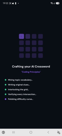 Lexora: AI Crossword & Word Games – screenshot 4