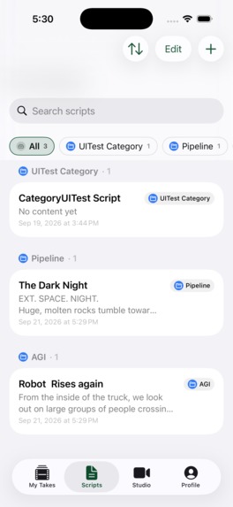 OneTake – screenshot 5