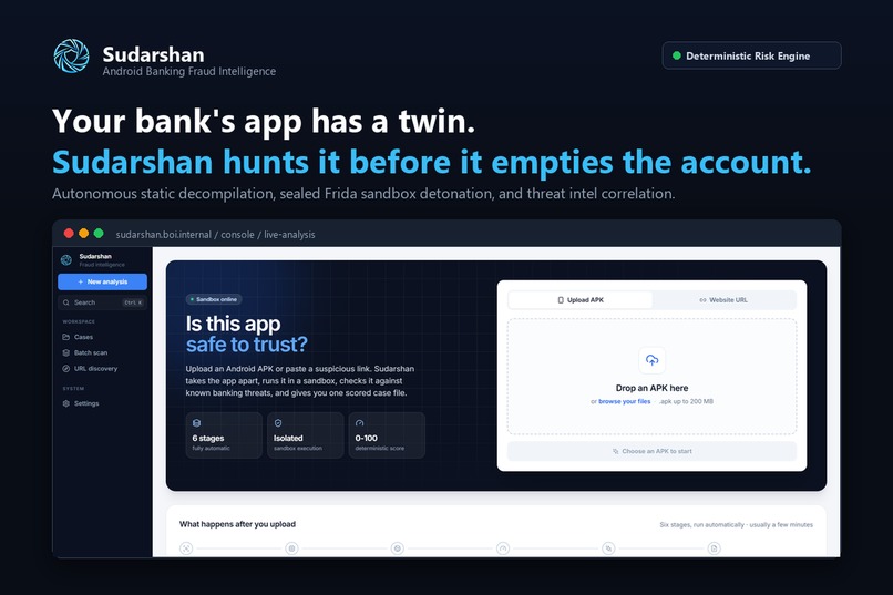 Sudarshan: Autonomous Banking Fraud Intelligence – screenshot 12