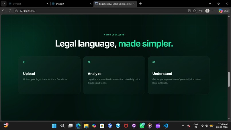 LegalLens – screenshot 4