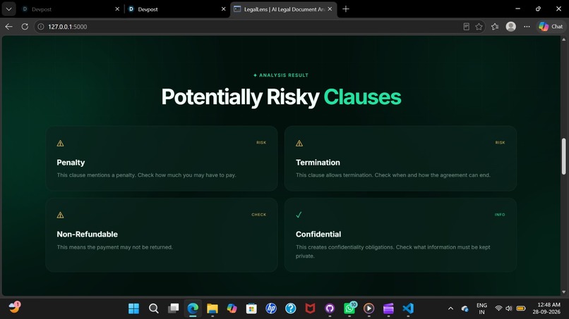 LegalLens – screenshot 3