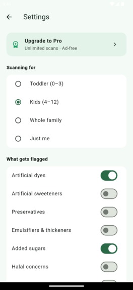 SnackProof – screenshot 2