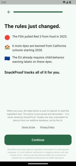 SnackProof – screenshot 4