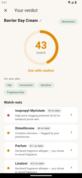DermDecode – screenshot 2