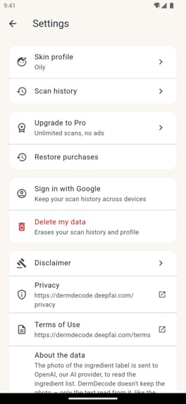 DermDecode – screenshot 5