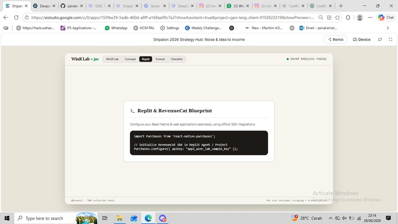 WinR Lab (jev Hook Classifier)  – screenshot 2