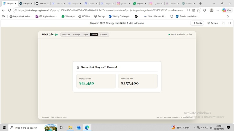 WinR Lab (jev Hook Classifier)  – screenshot 3