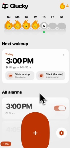 Clucky - Loud Alarm Clock – screenshot 4